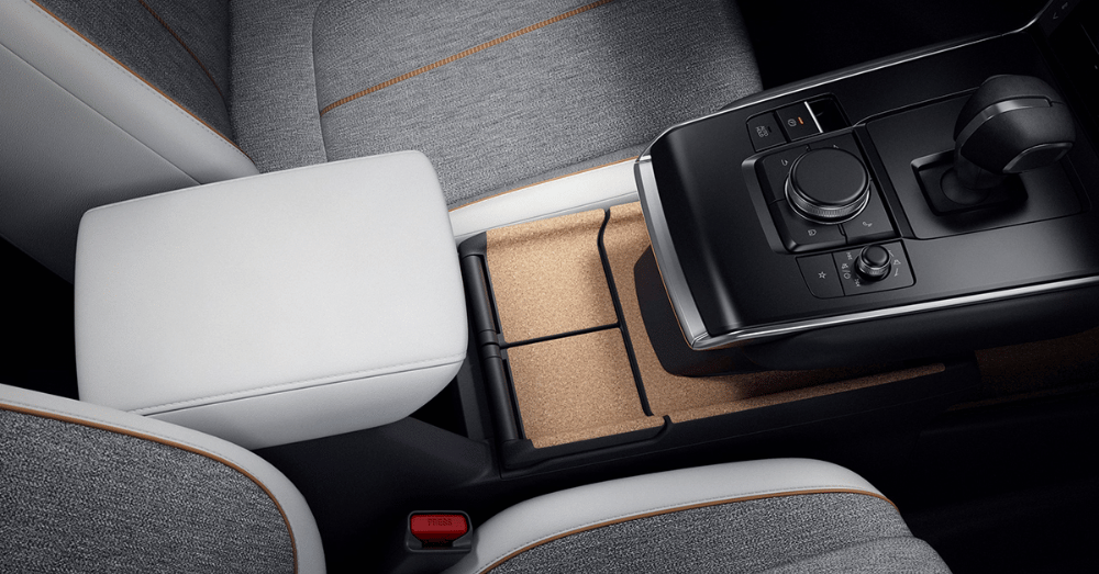 3 Eco-Friendly Car Corporations for a Better Future - Mazda cork interior