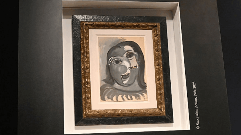 Picasso charity raffle