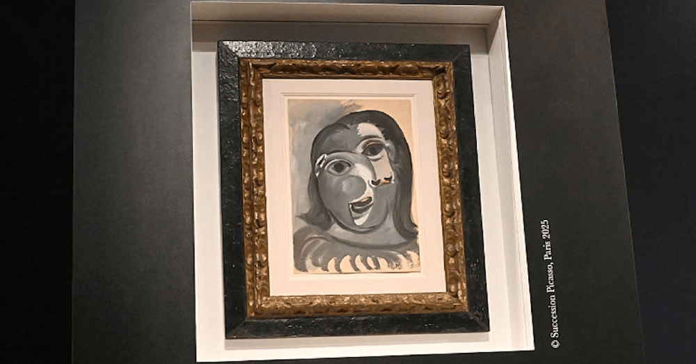 Picasso charity raffle