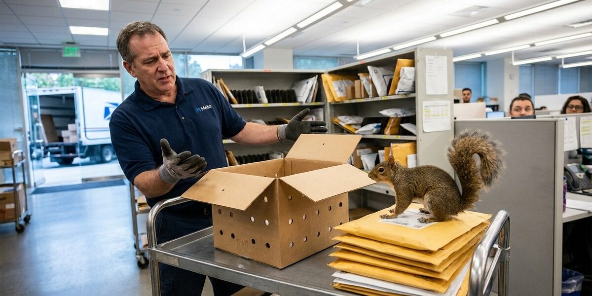 A Mailed Squirrel Turned an Ordinary Workday at Meta Into Bedlam editorial feature image