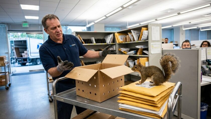 A Mailed Squirrel Turned an Ordinary Workday at Meta Into Bedlam editorial feature image
