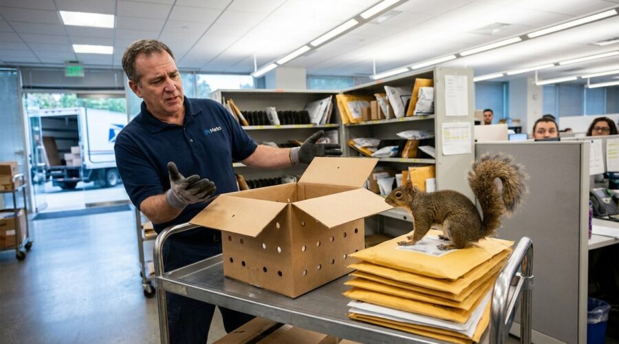 A Mailed Squirrel Turned an Ordinary Workday at Meta Into Bedlam editorial feature image